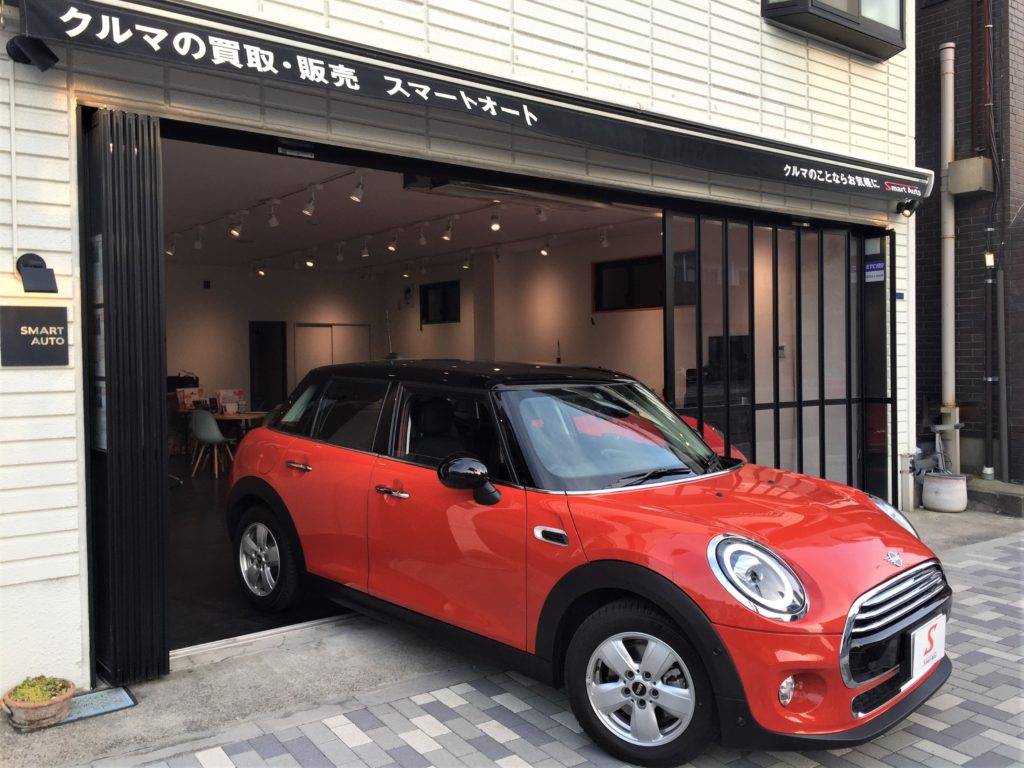 外車・輸入車のお買取ならスマートオートへ！高価お買取をさせて頂きました＜MINI クーパー  5ドア＞