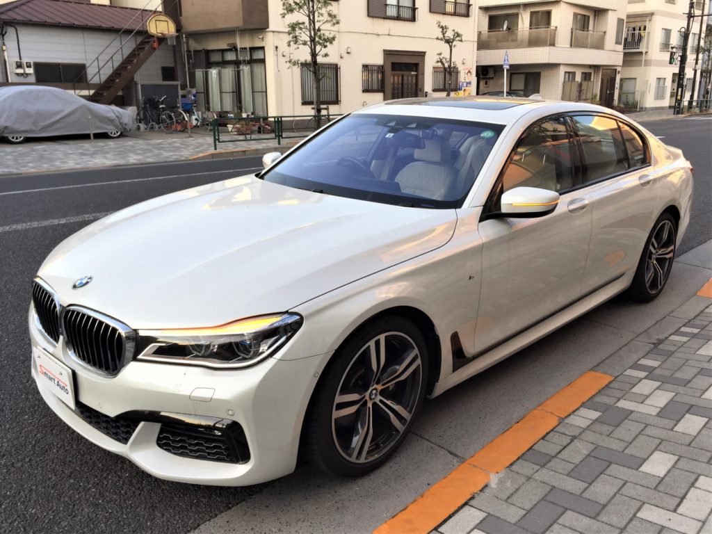 外車・輸入車のお買取ならスマートオートへ！高価お買取をさせていただきました　BMW 740i