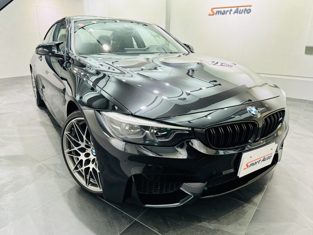 2018年式 BMW M4 クーペ コンペティション をお買い取りさせて頂き、販売車に追加しました。