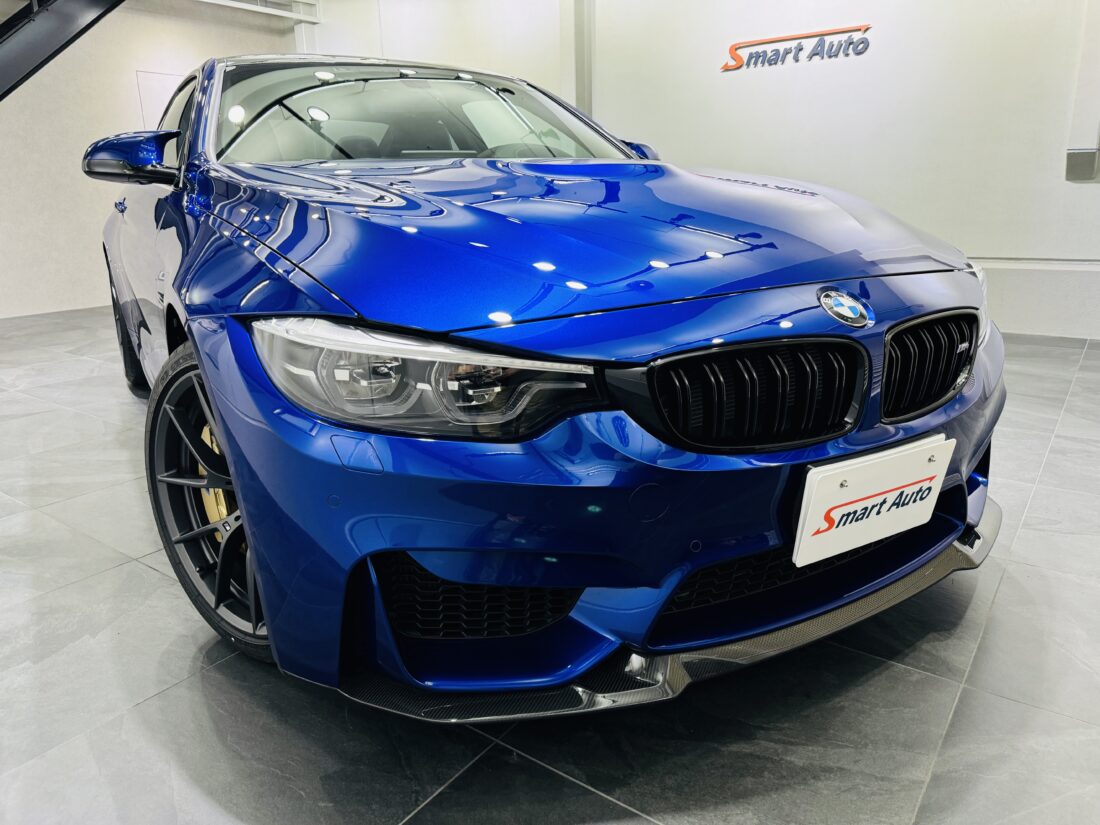 買い取りをさせて頂きました 2019年式 BMW M4 / CS を販売車に追加しました。