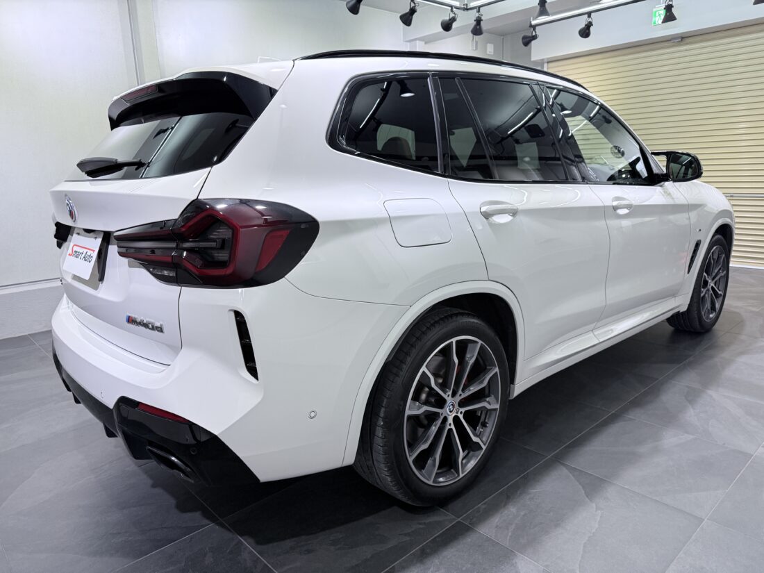 2022年式 BMW X3 M40d をお買取させて頂き、販売車に追加しました。