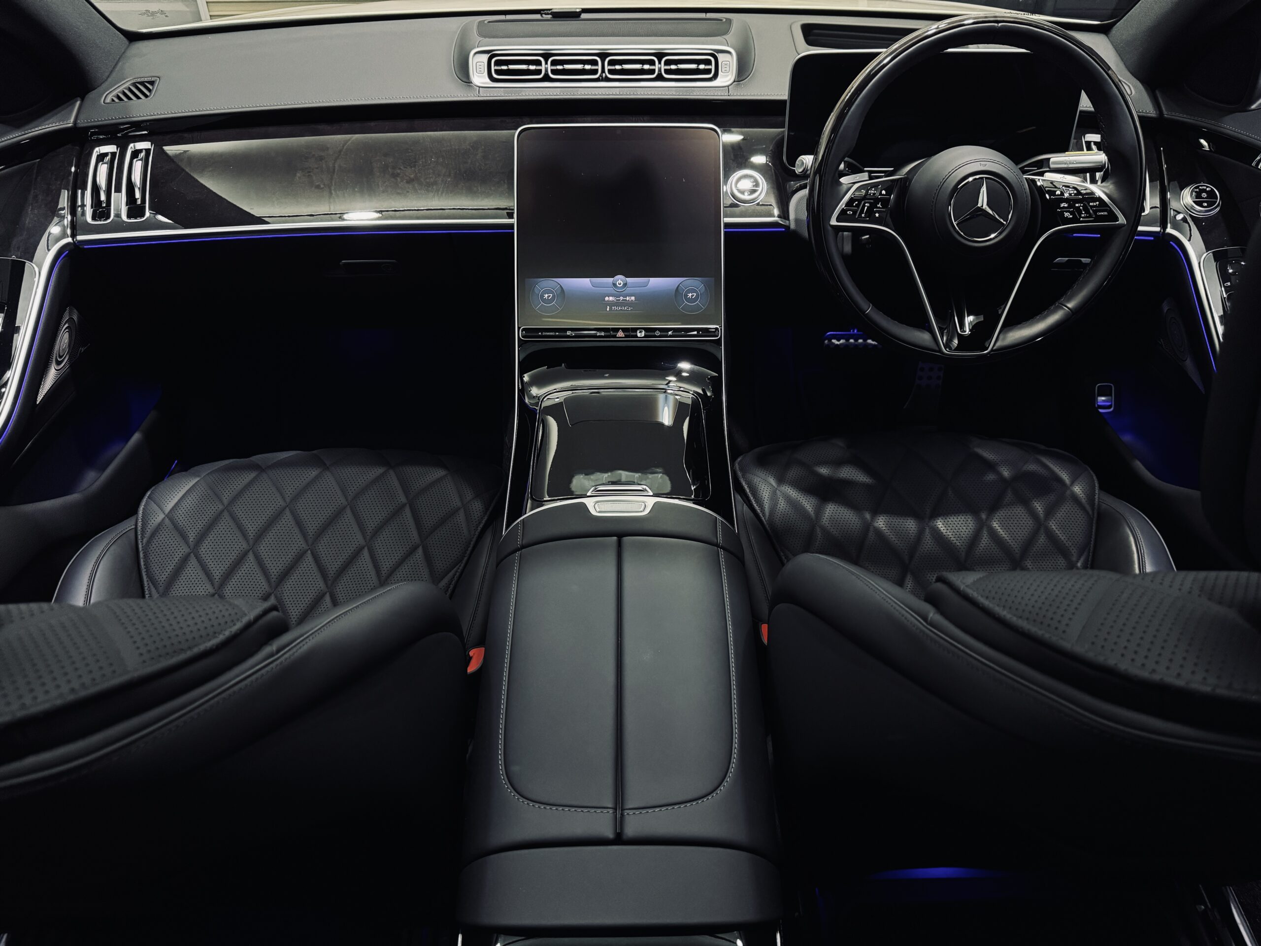メルセデスベンツ　S500　４MATIC AMGライン　インパネ周り