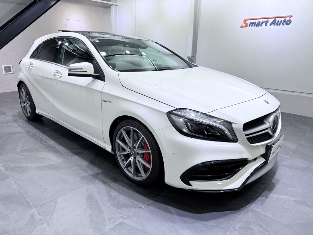 2018年式 メルセデス・ベンツ AMG A45 4MATIC をお買取いたしまして、販売しております！