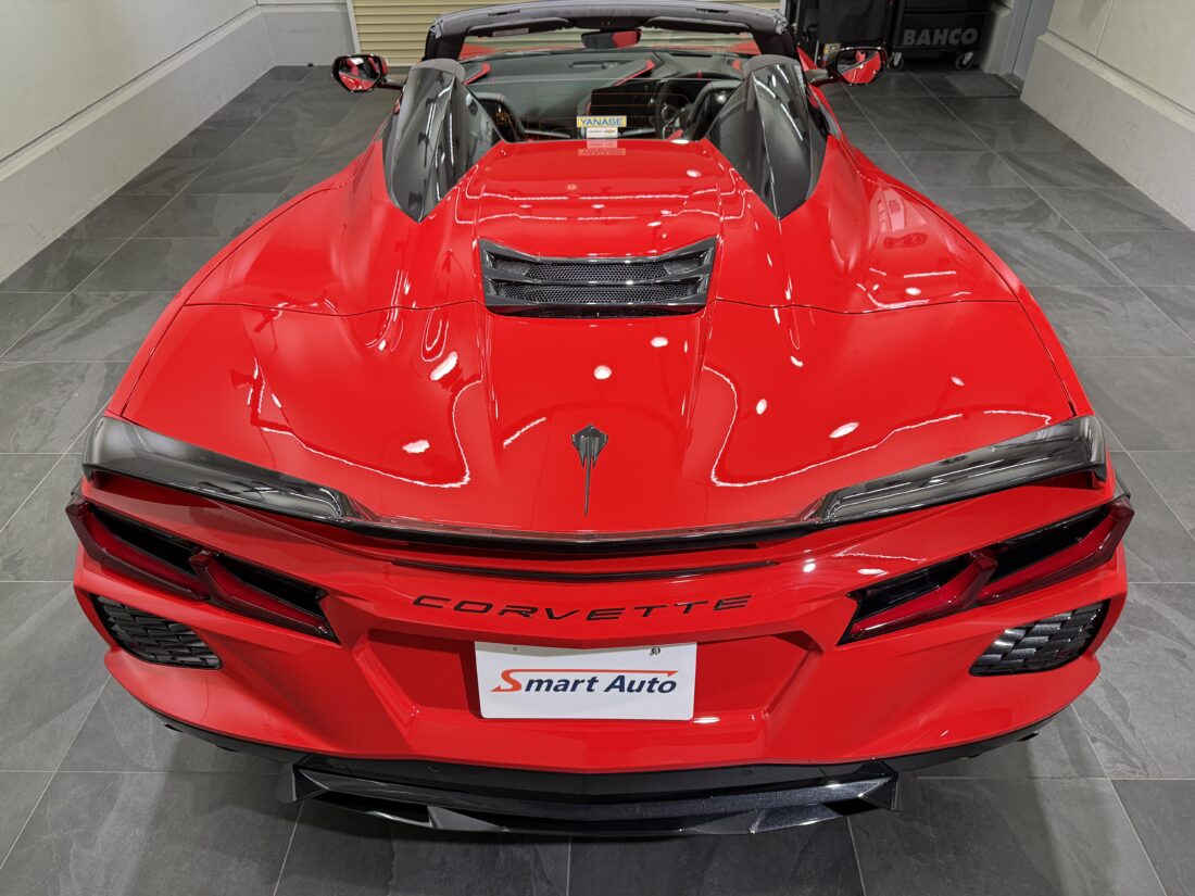 ワンオーナー・走行 8,730km! < 2022年式 C8 コルベット コンバーチブル > が販売車にラインアップされました。