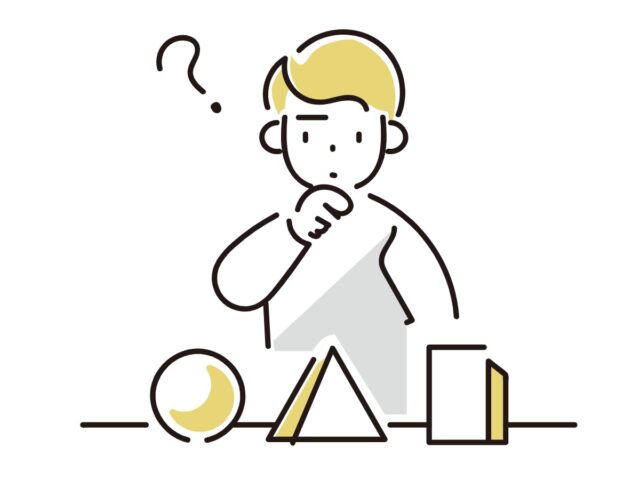 比較するイラスト