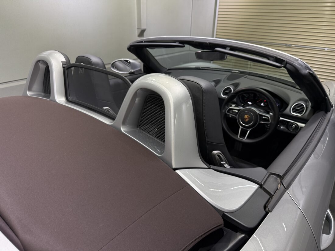 2018年式、ポルシェ 718 ボクスター をお買取させて頂き、販売車に追加しました。