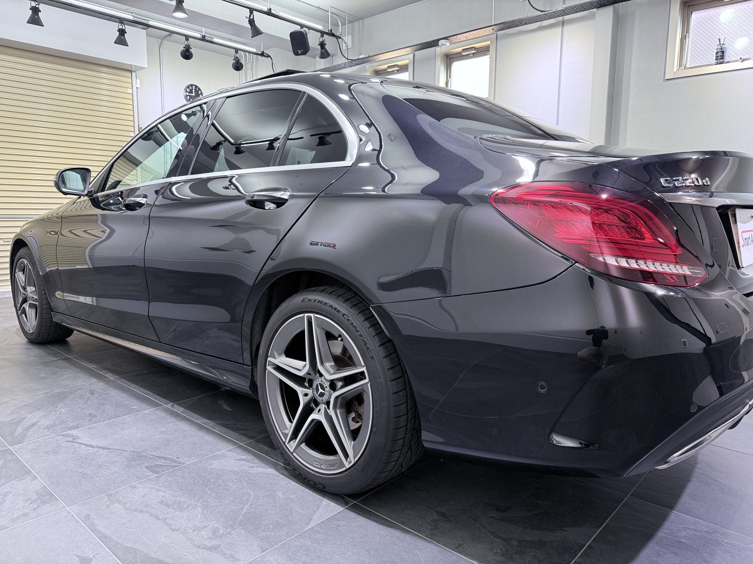 ベンツ Cクラス 外観 左後ろ