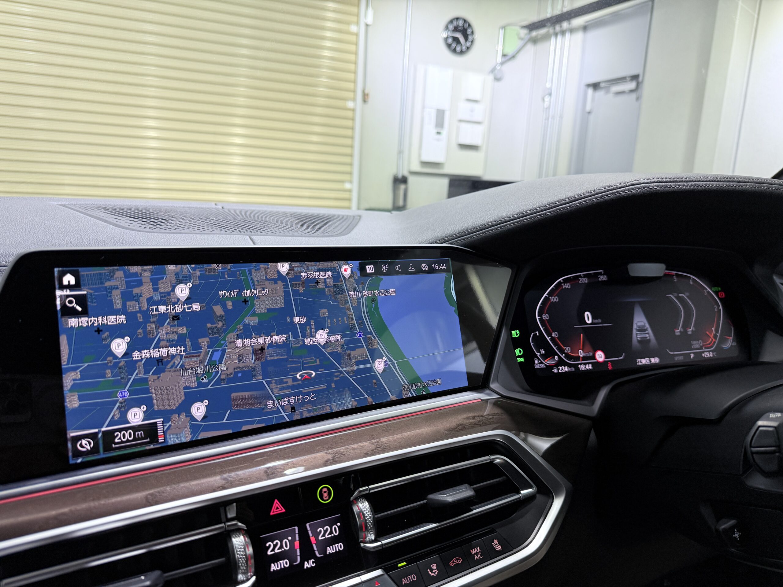 BMW X5 インテリア ナビ周り